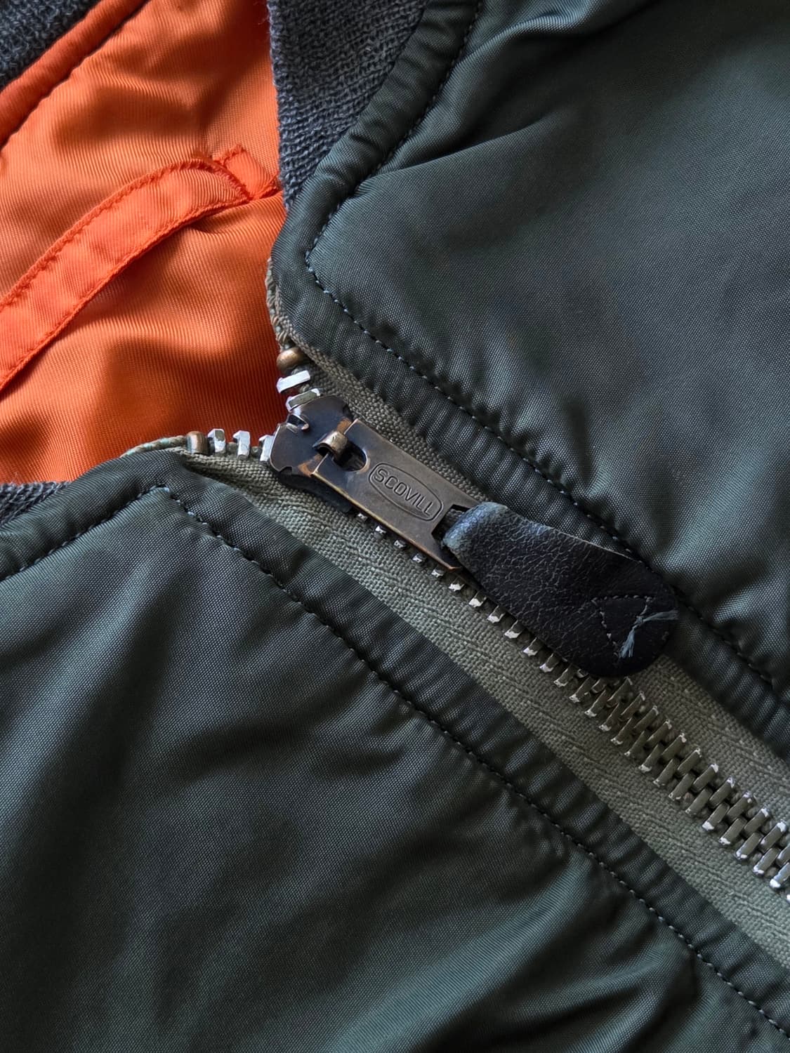 1973 OG MA-1 플라이트 자켓 E타입 L 상품이미지4