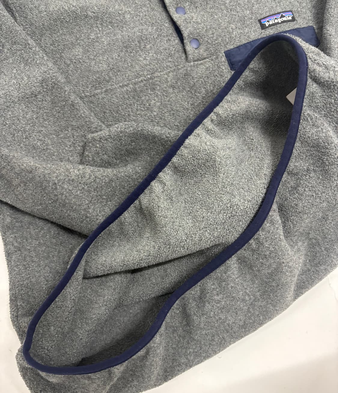빈티지 파타고니아 신칠라 스냅티 우먼즈M 그레이 상품이미지4