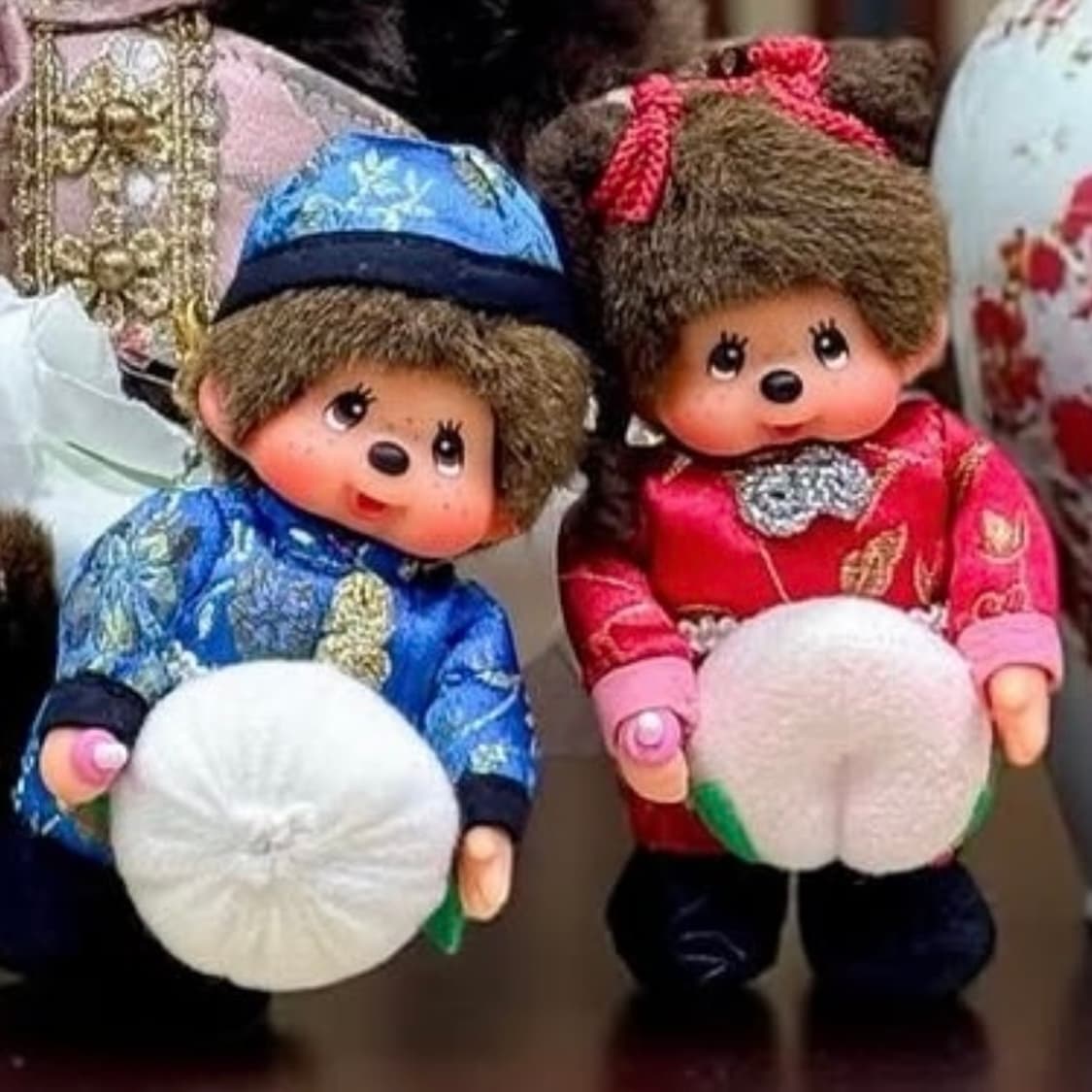 복숭아 몬치치 키링 희귀 상품이미지4