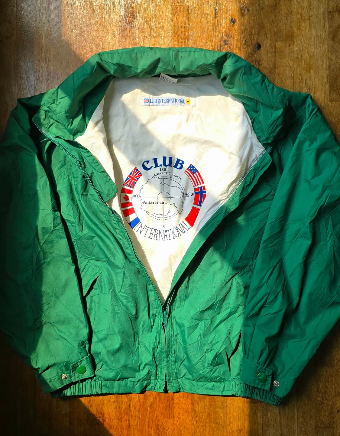 빈티지 블루종 자켓 Made In HongKong 상품이미지1