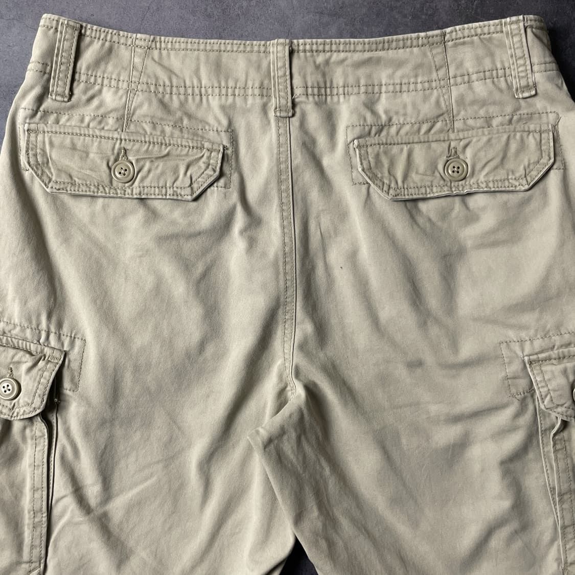 OLD NAVY 올드네이비 베이지 코튼 카고 하프 팬츠 A00765 상품이미지6