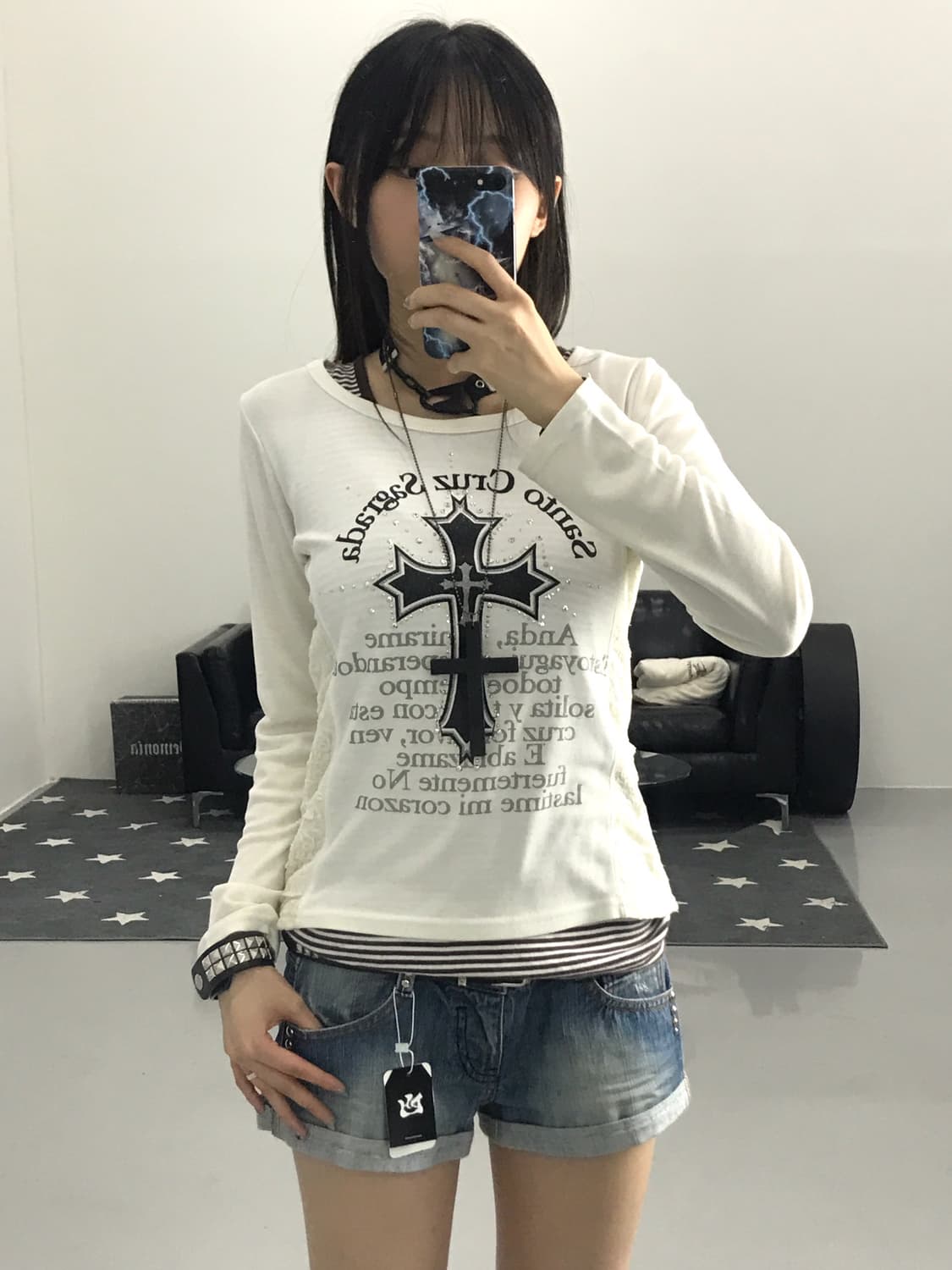 C.d.s Basic Y2k Long Sleeve T-Shirts 상품이미지2