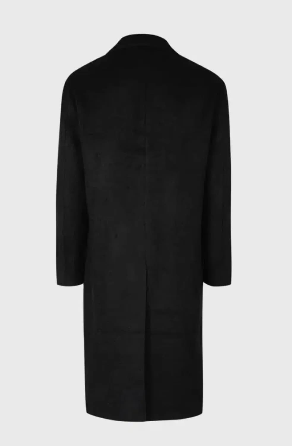 81만원 올세인츠 캠포(Campo) 더블 롱코트, 블랙, 38(M/L) 상품이미지4