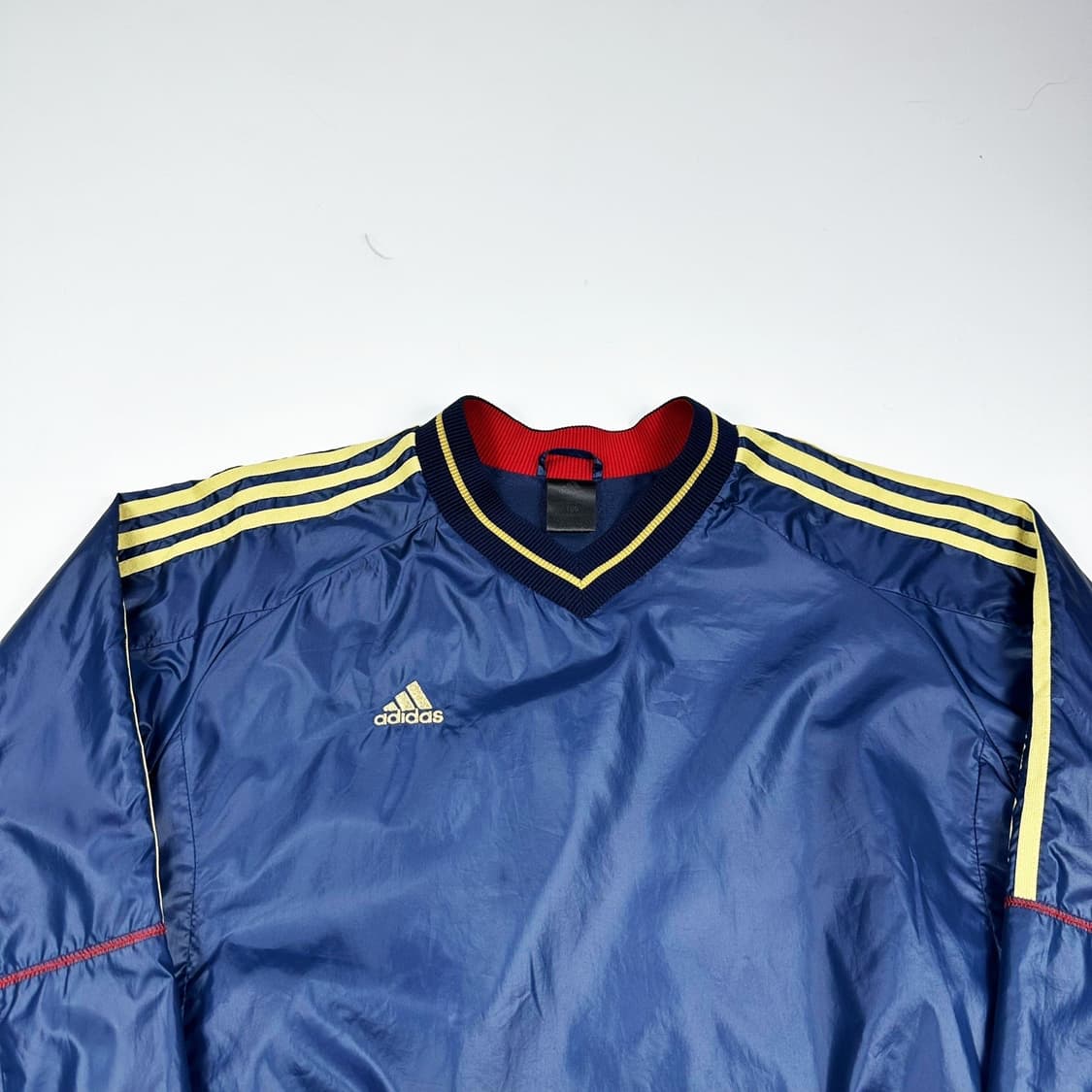 아디다스 오리지널 네이비 바람막이 웜업 (XL) 상품이미지1