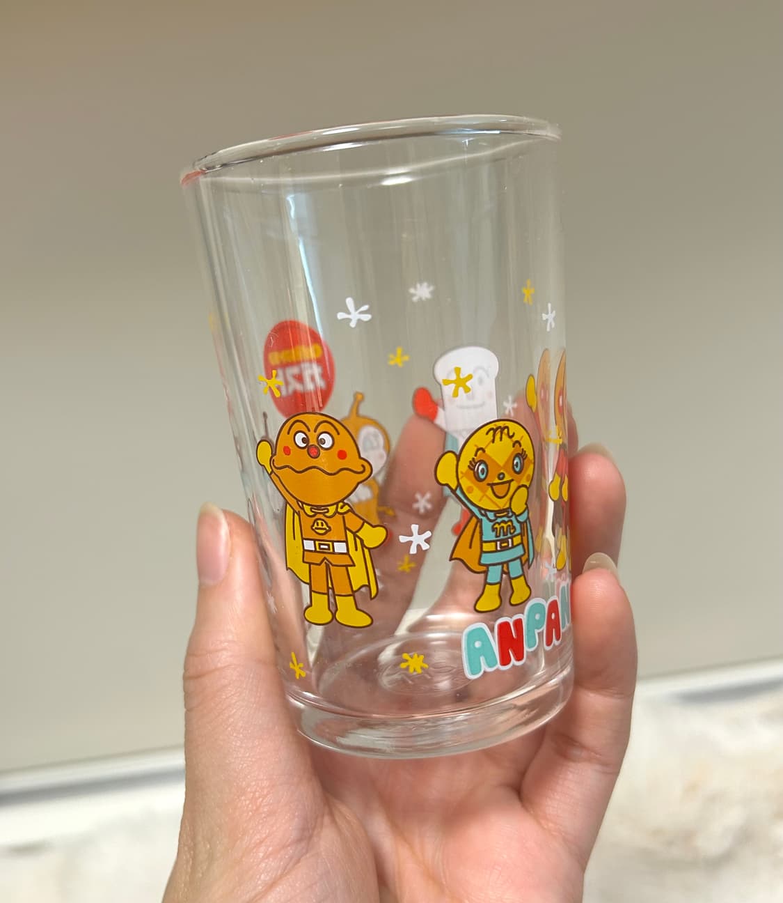 고전 호빵맨 가스토패밀리레스토랑 한정 유리컵 상품이미지3