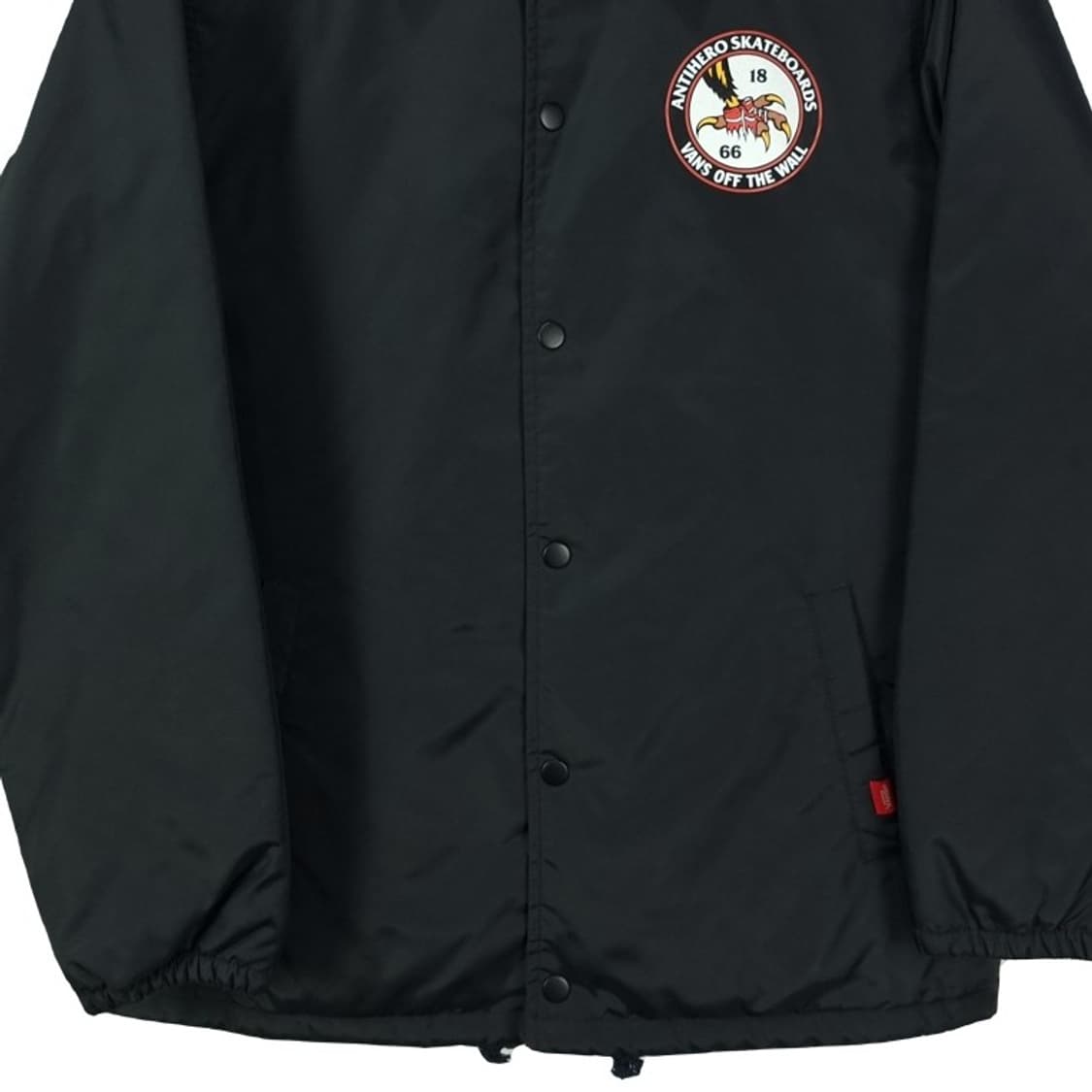 [반스] 그래픽 프린팅 코치 자켓 블랙 M18167 상품이미지5