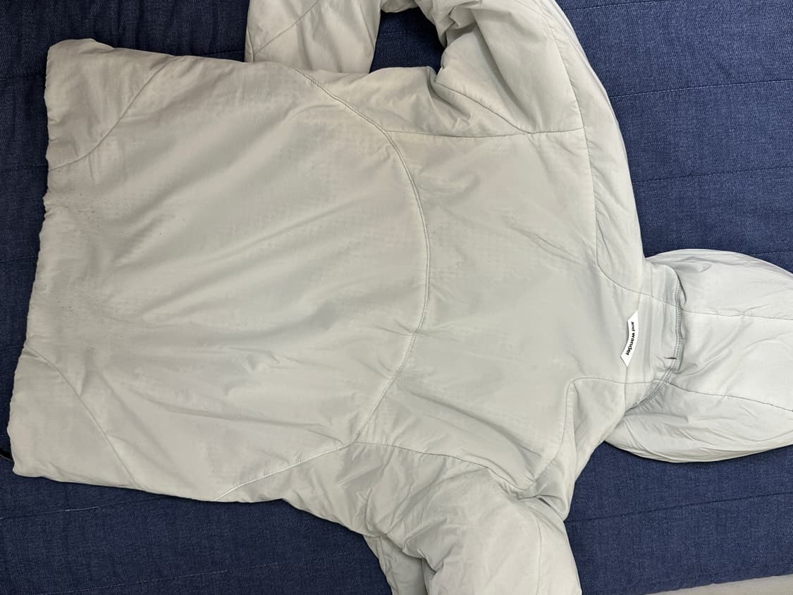 앤드원더 퍼텍스 알파 에어 후디 라이트 그레이 상품이미지6