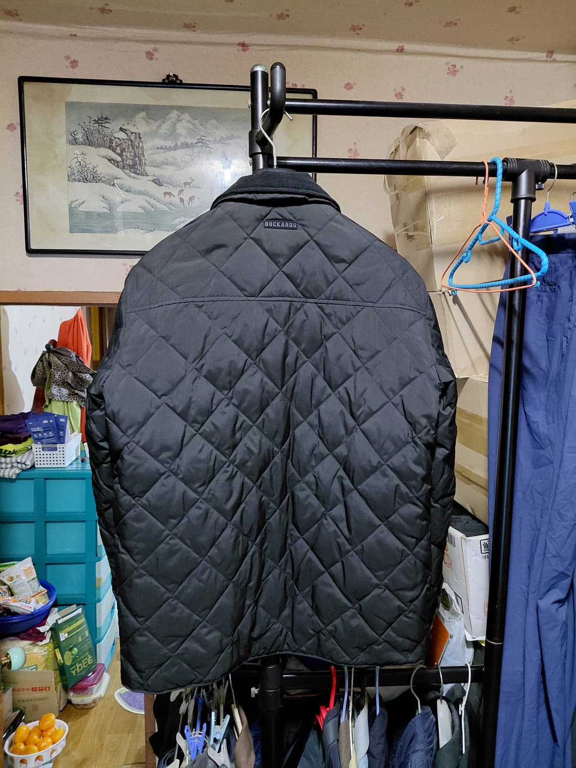 [버커루]퀄팅 덕다운 경량 패딩 자켓L(100)사이즈 상품이미지2