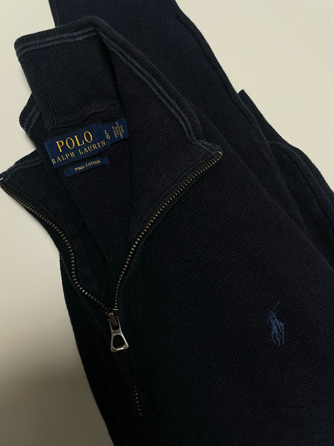 Polo 폴로 네이비 간절기 신형 니트 L 상품이미지5