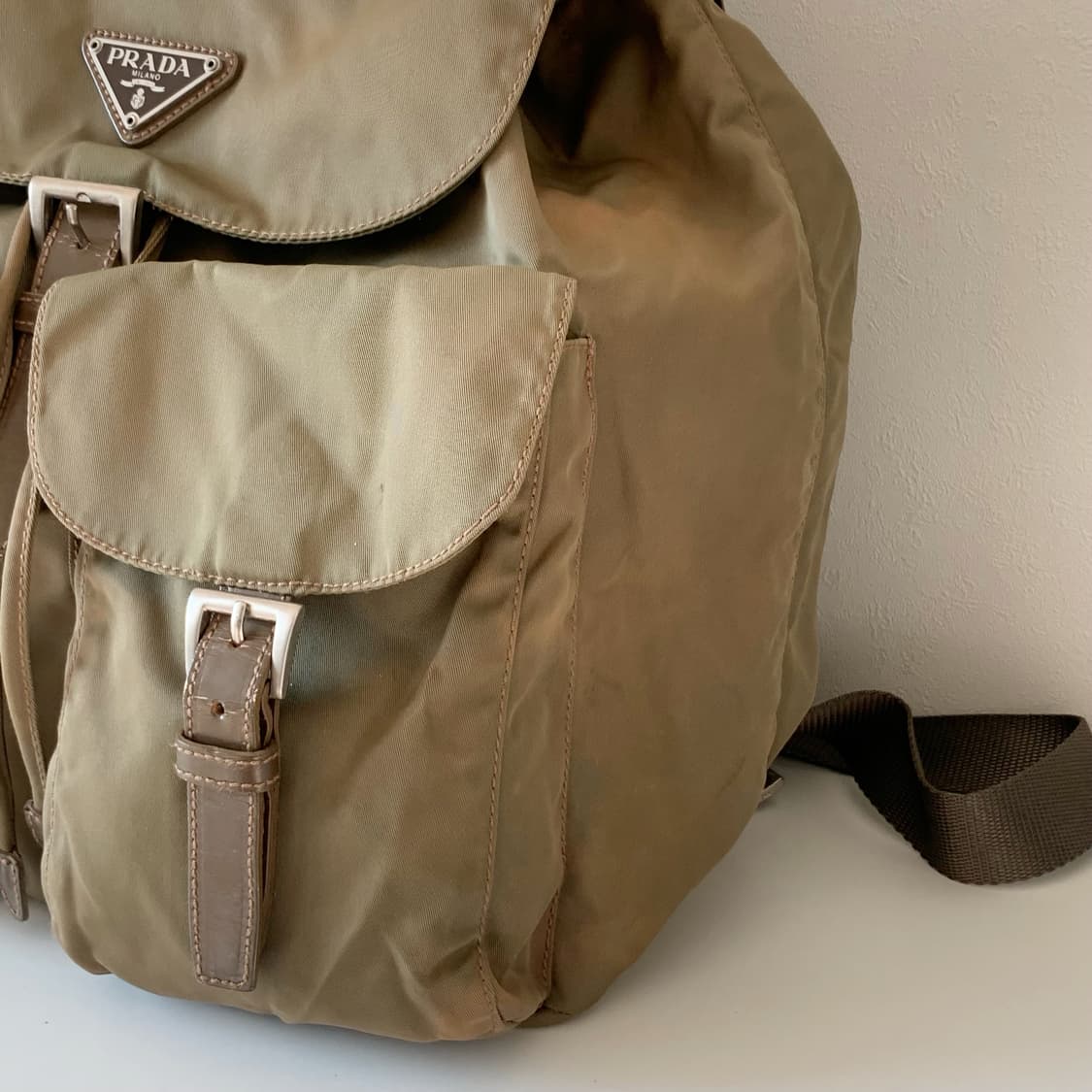 정품 빈티지 프라다 백팩 상품이미지5