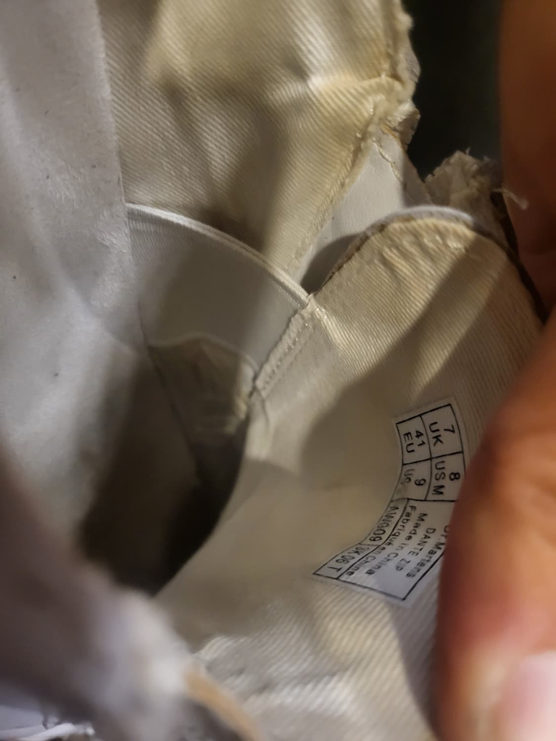 닥터마틴 지퍼 화이트  상품이미지5