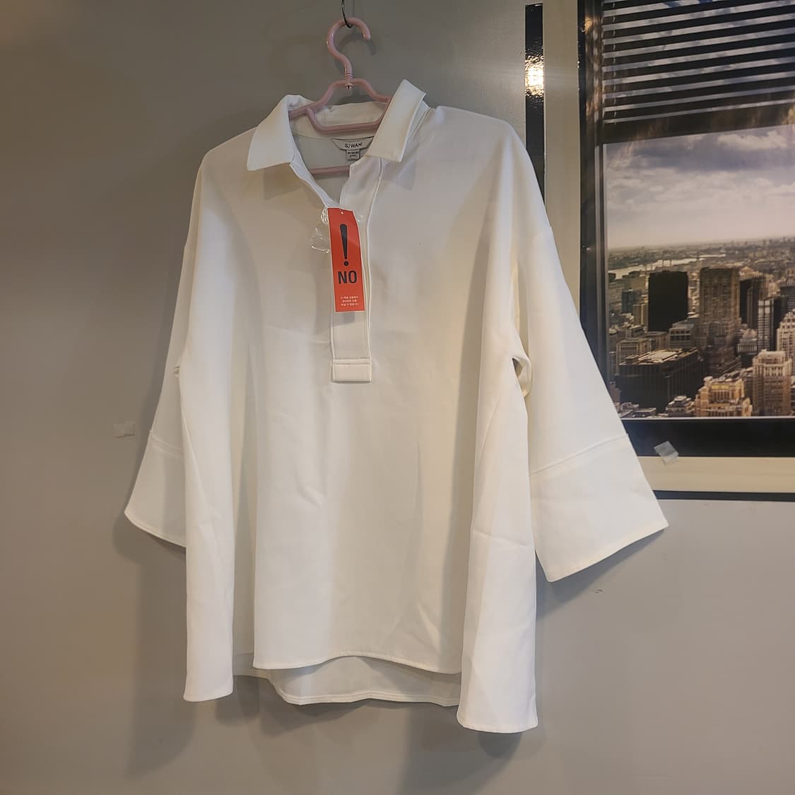 SJ WANY 의 튜닉형 8부 상의 상품이미지3