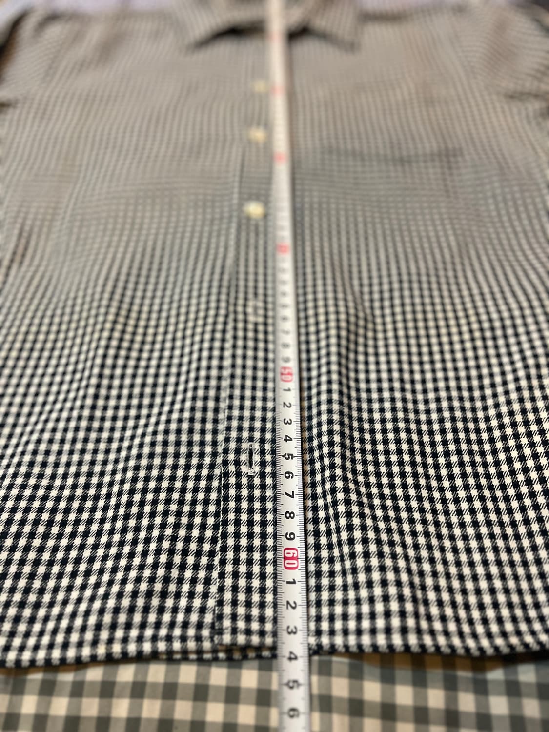 A.P.C  아페쎄 깅엄 헤비코튼 셔츠 XS 상품이미지7