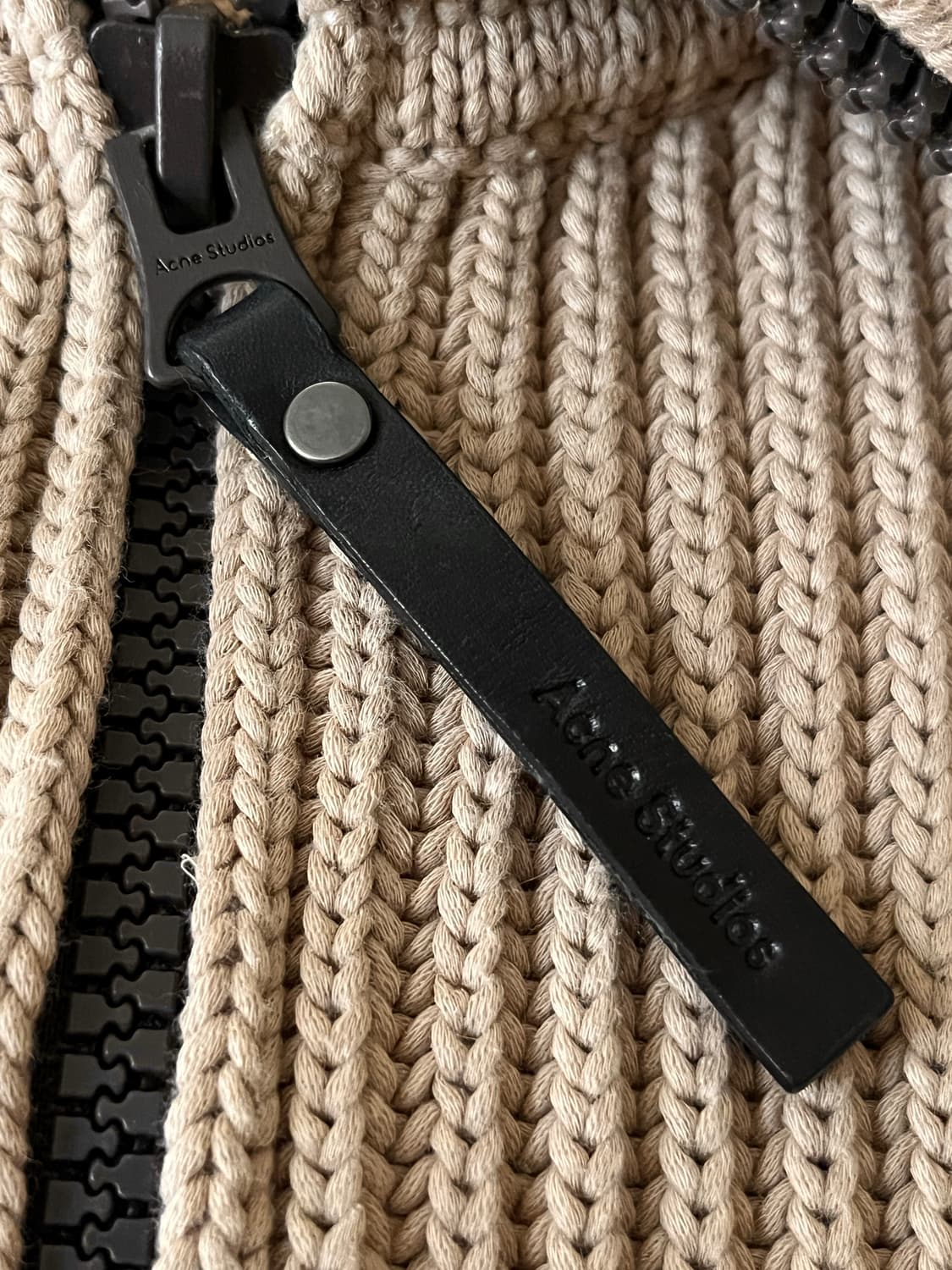 (Man) 아크네 스튜디오 니트 집업 가디건 상품이미지4