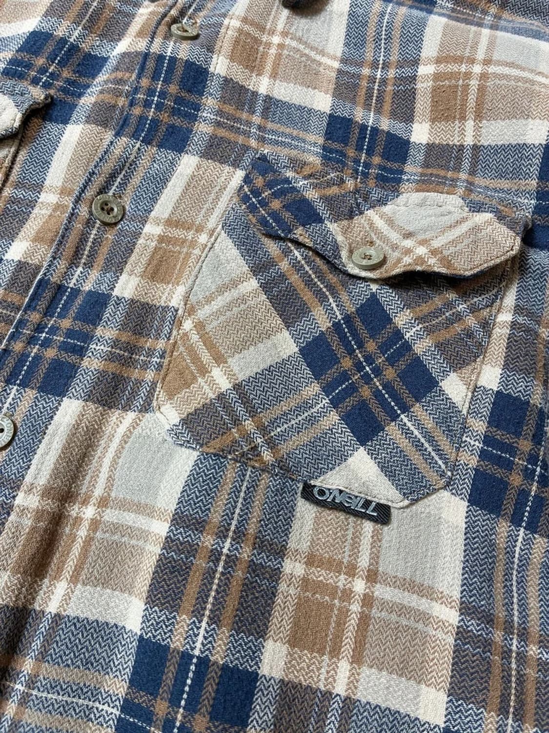 O'Neill 00's 워싱 플란넬 양털 남방 PN7058 상품이미지4
