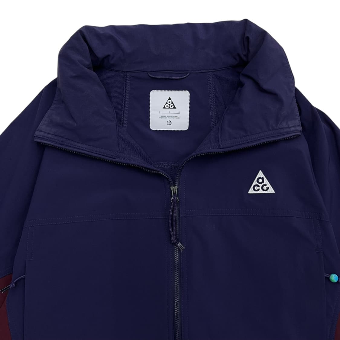 나이키 ACG 와인배색 딥퍼플 후드 바람막이 L 상품이미지4