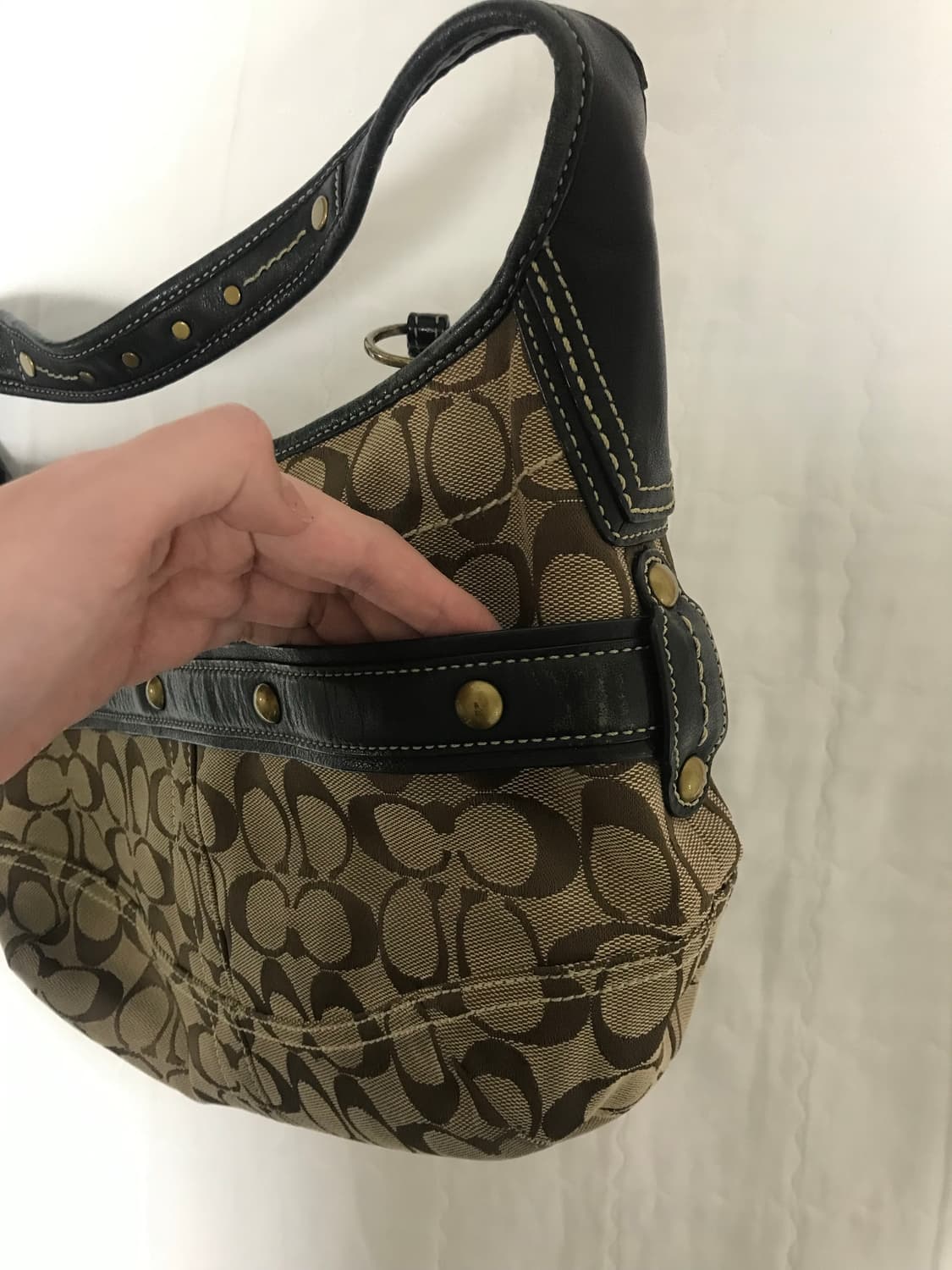 빈티지 코치 숄더백 상품이미지4