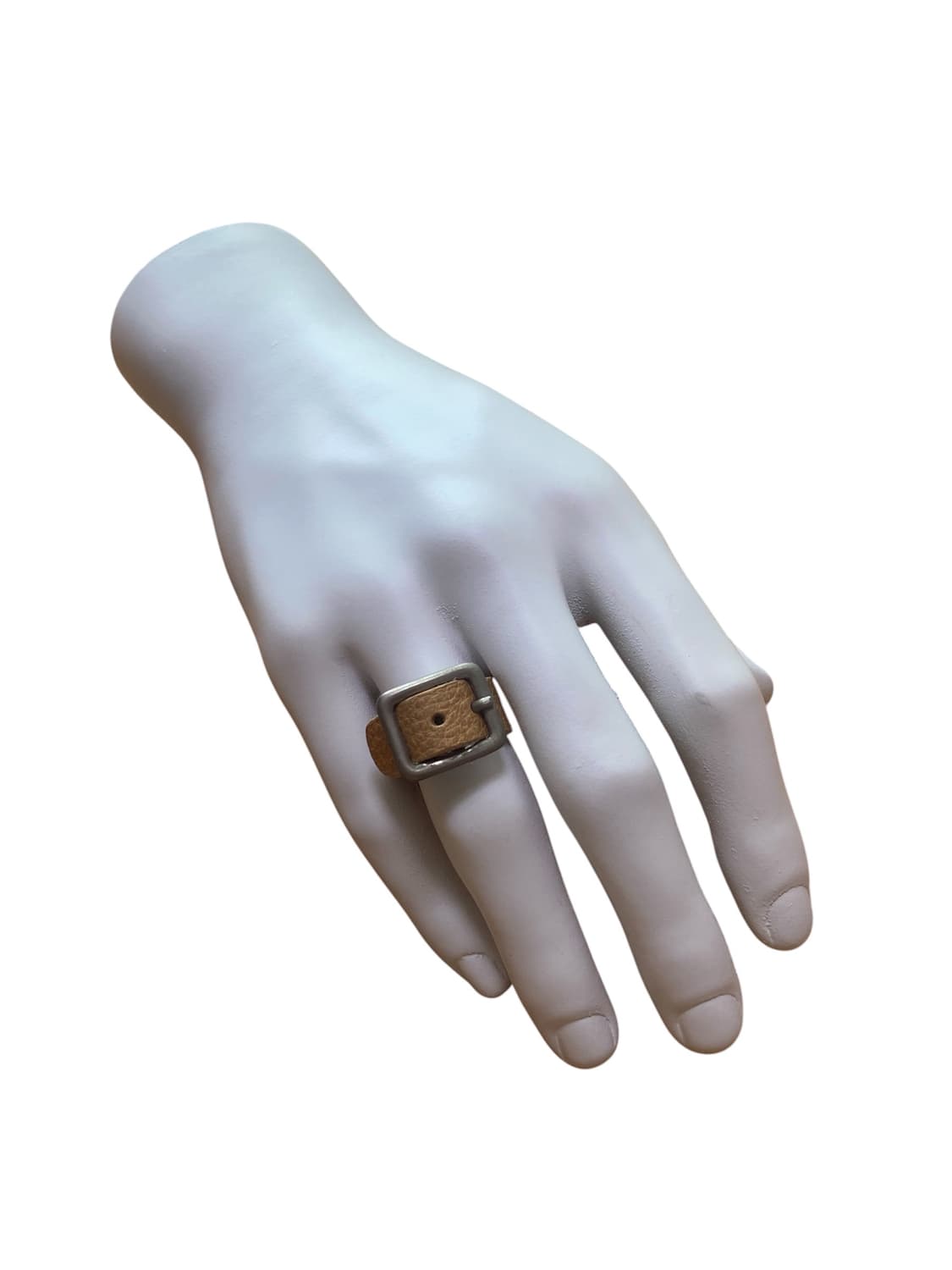 90s Leather Buckle Ring 상품이미지1