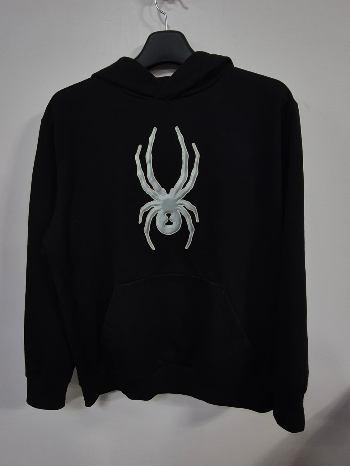 스파이더 블랙 후드티 상품이미지2