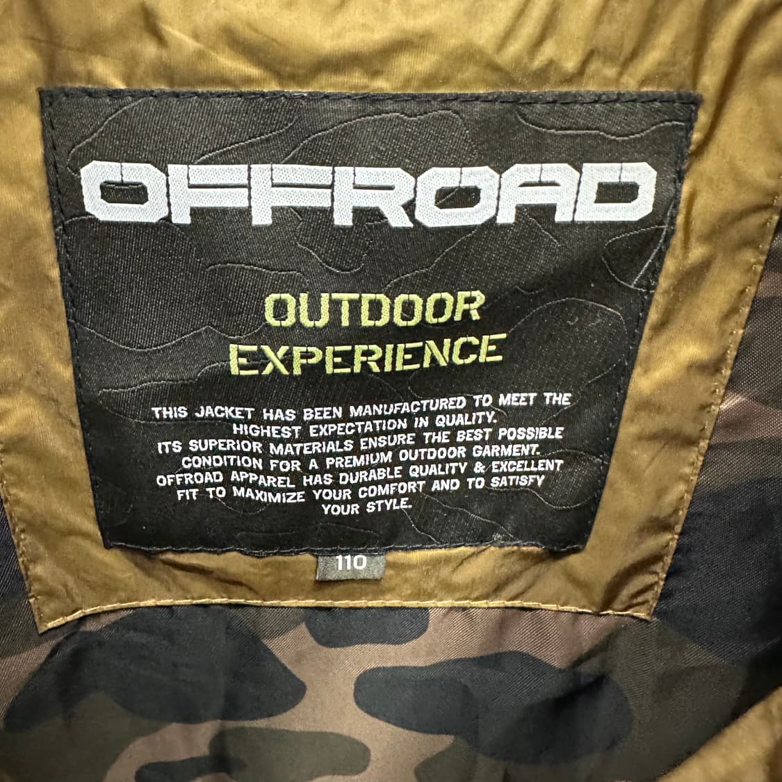 110 오프로드 남자 유틸리티 카모 바람막이 자켓 상품이미지4