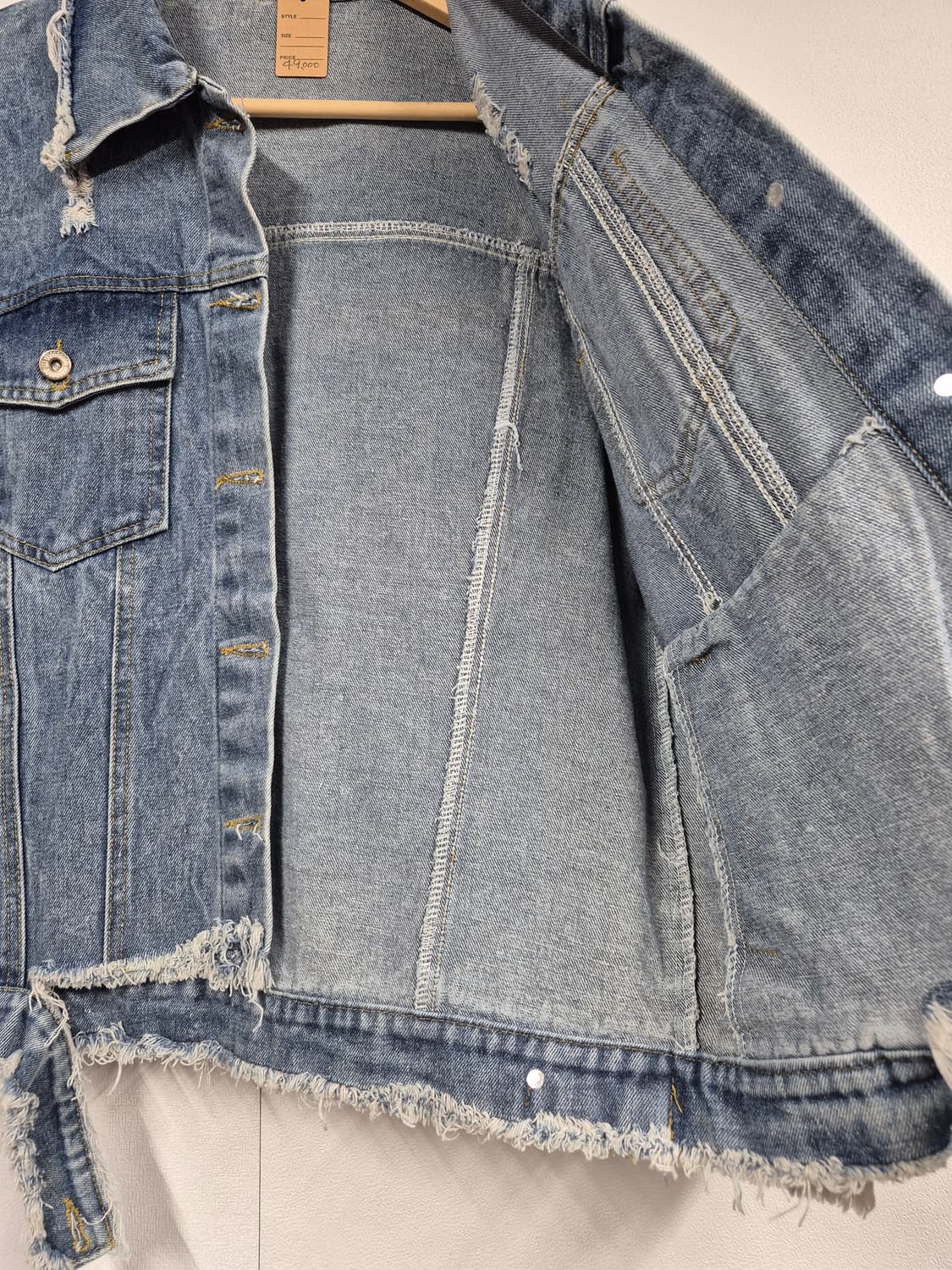 공용 빈티지 춘추 청자켓 상품이미지6