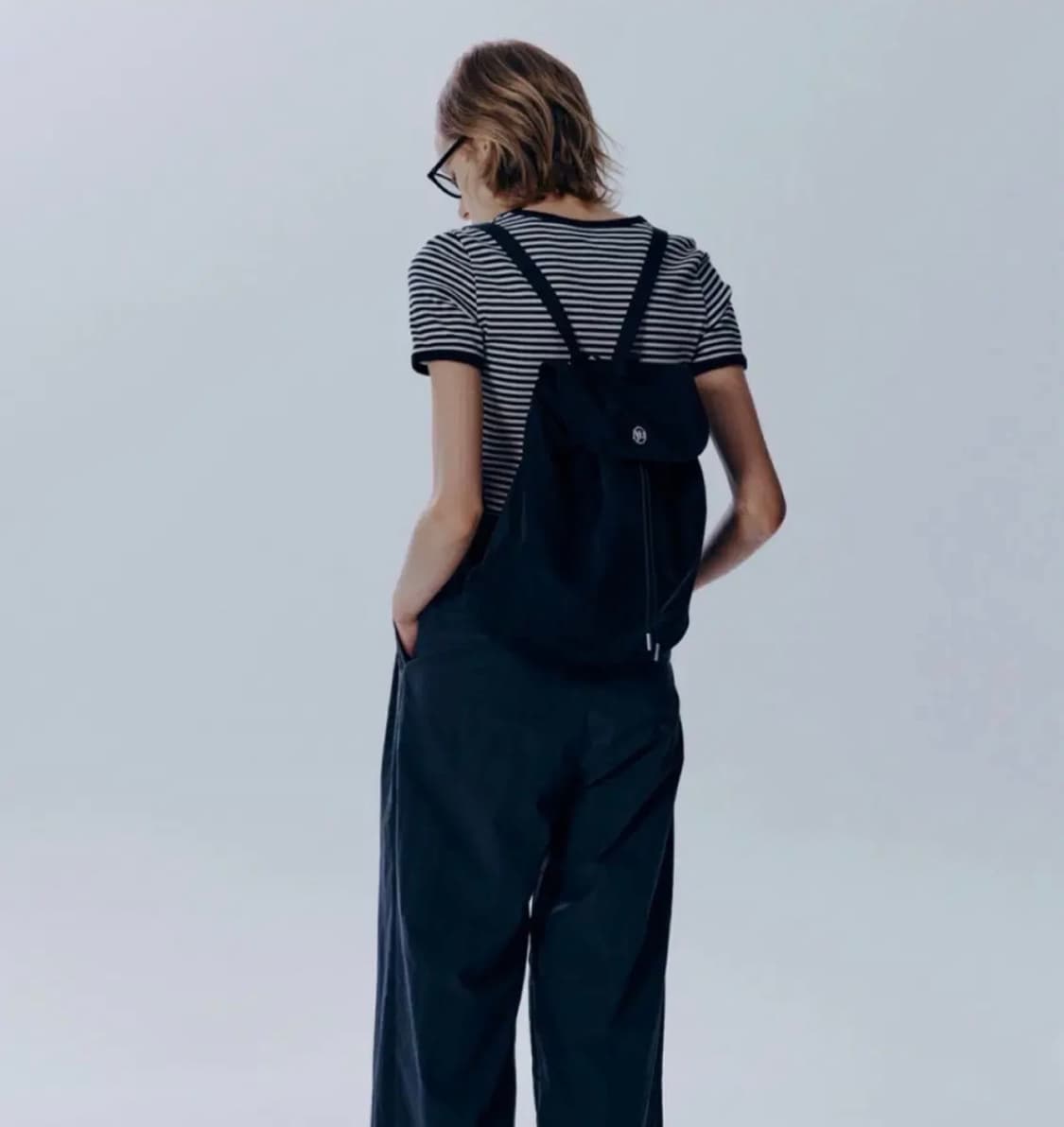 [새상품] 마리떼프랑소와저버 써클로고 백팩 베이지 상품이미지2