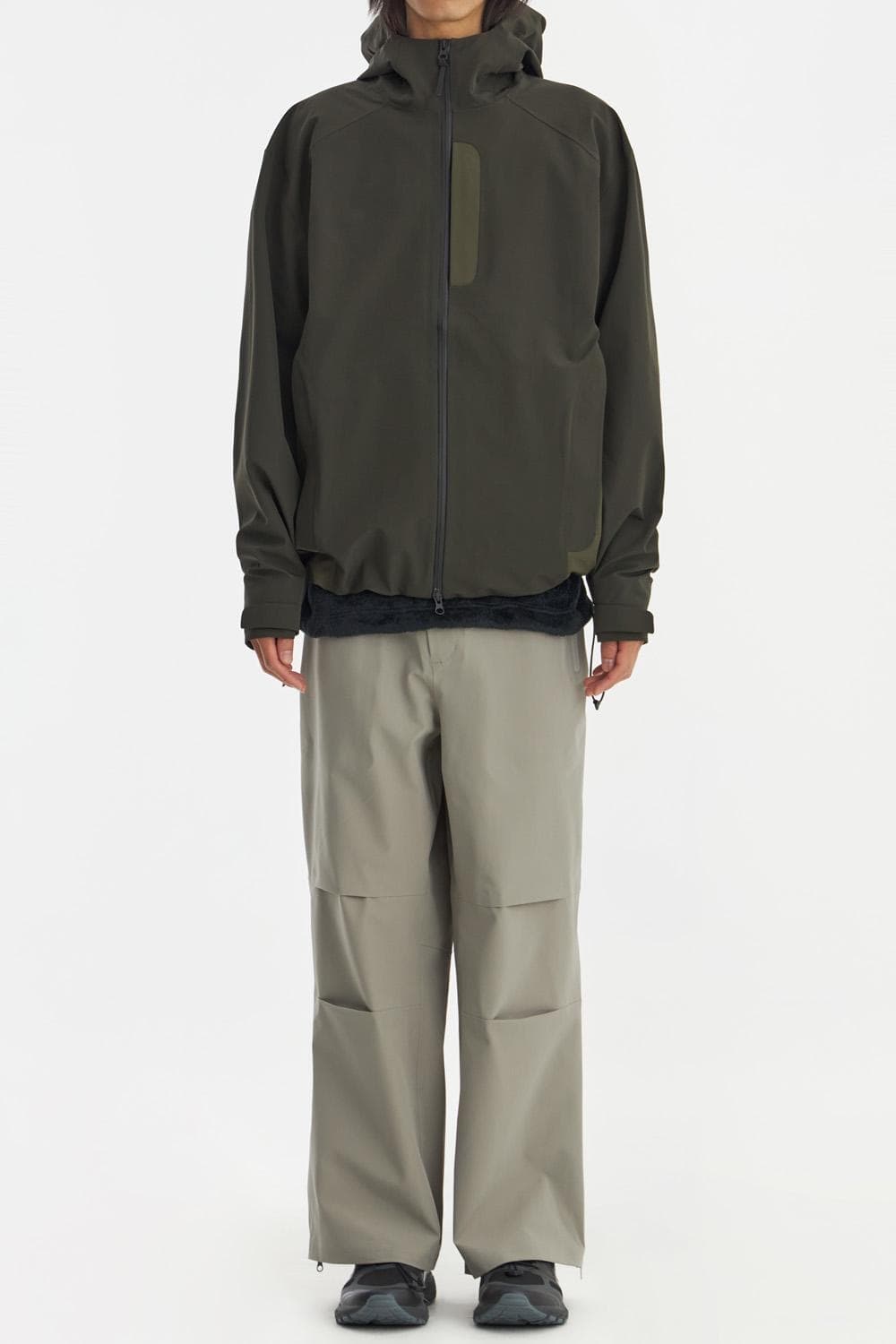 하이킹패트롤 3L 쉘 재킷 모스 그린 상품이미지2