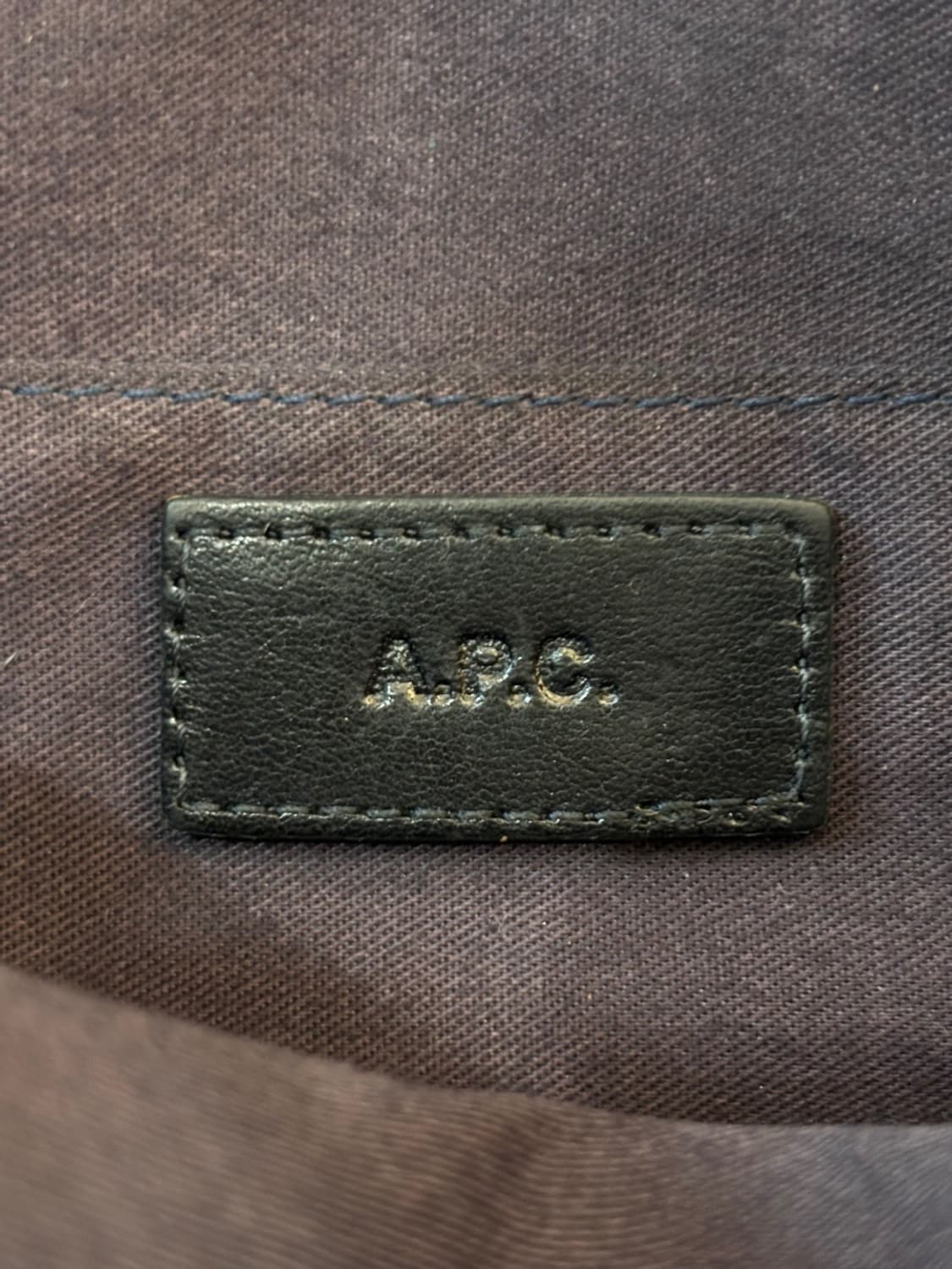 Vintage A.P.C Leather Bag 상품이미지9