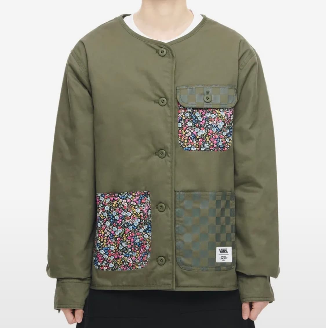 Vans와 Liberty 콜라보 자켓 상품이미지1