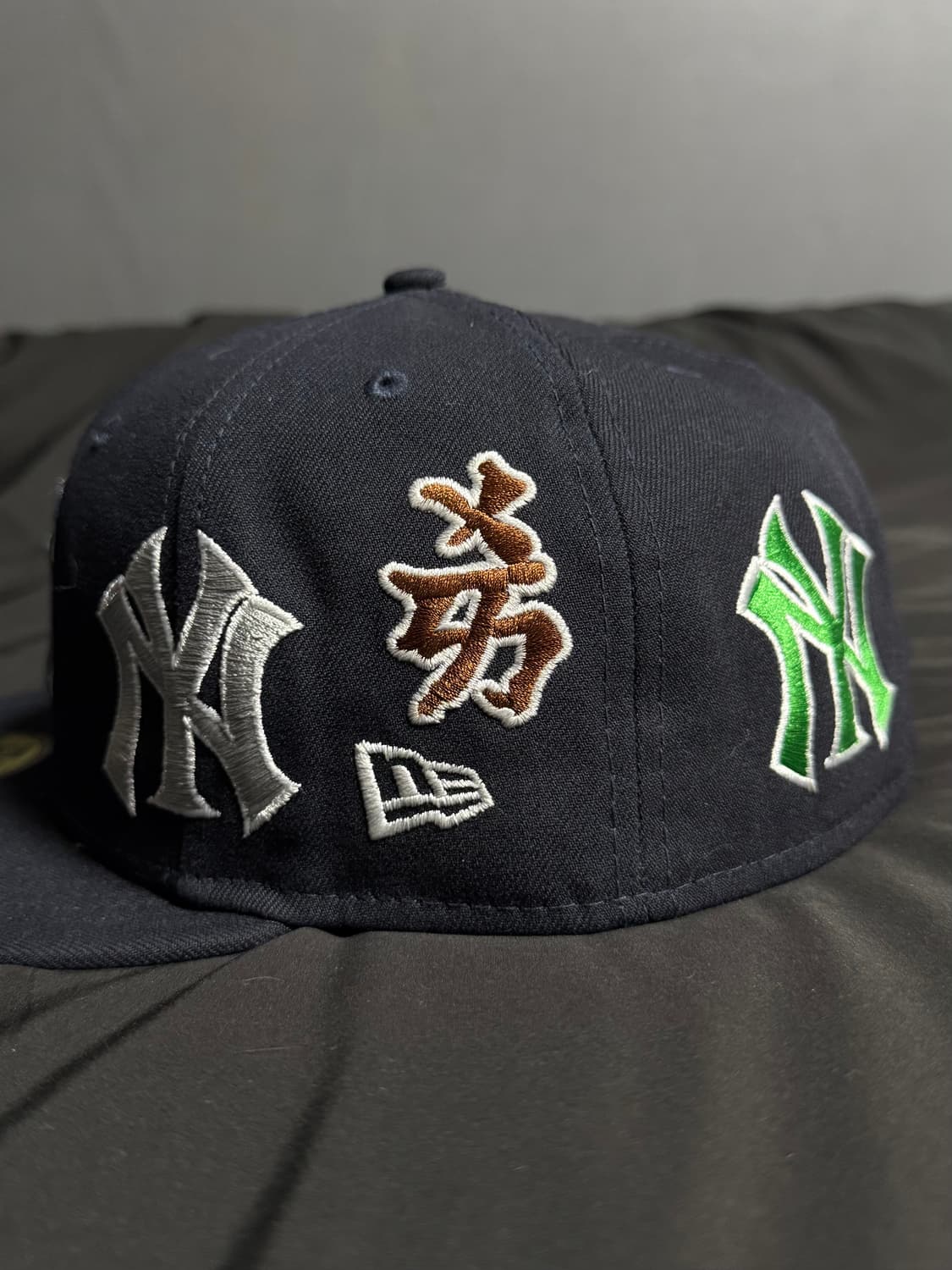 [734] 22FW 슈프림x뉴옥 양키즈 간지 뉴에라 캡 [Navy] 상품이미지4