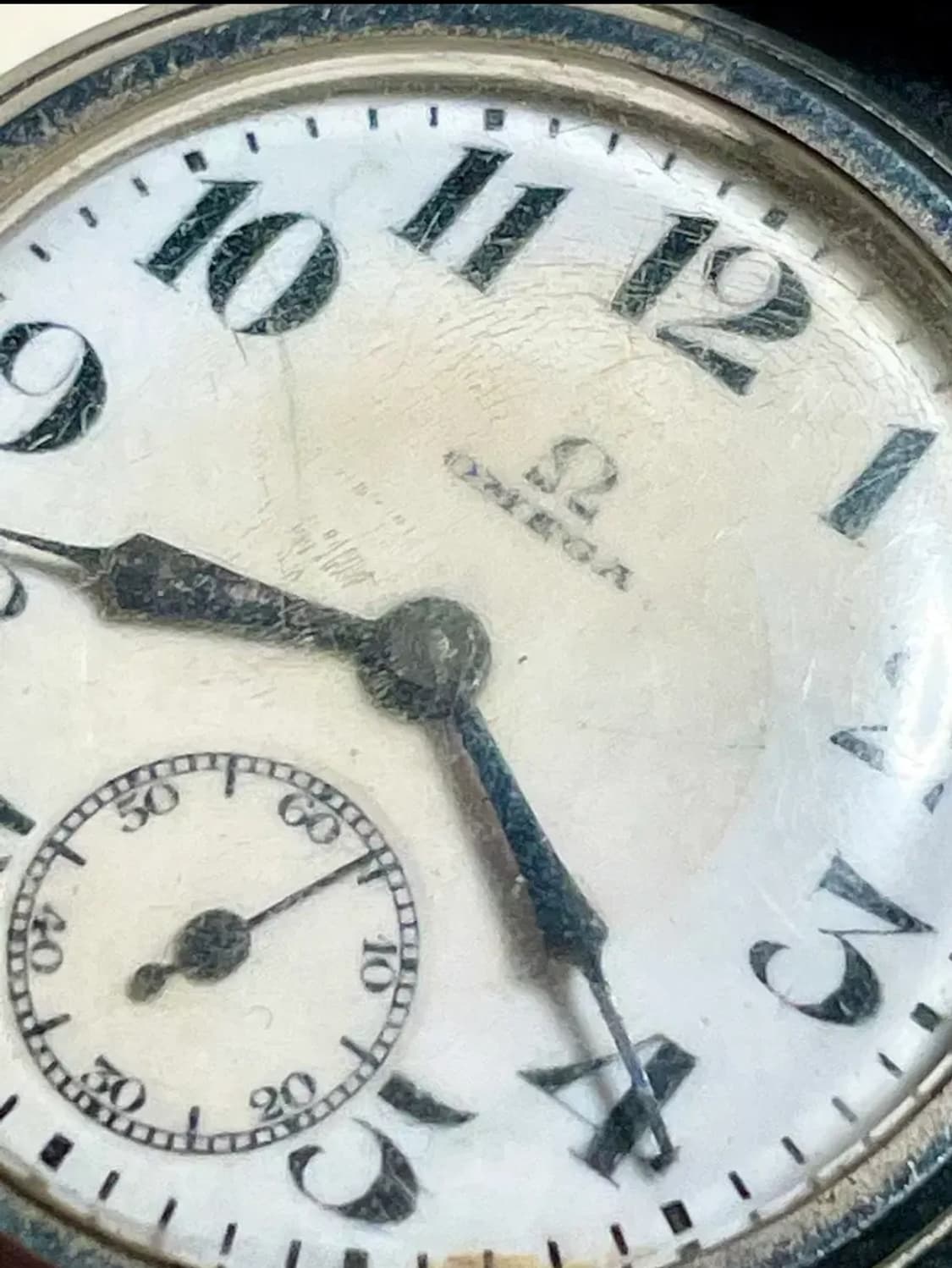 1920년대 빈티지 오메가 수동 시계 OMEGA 청침 엔틱 상품이미지8