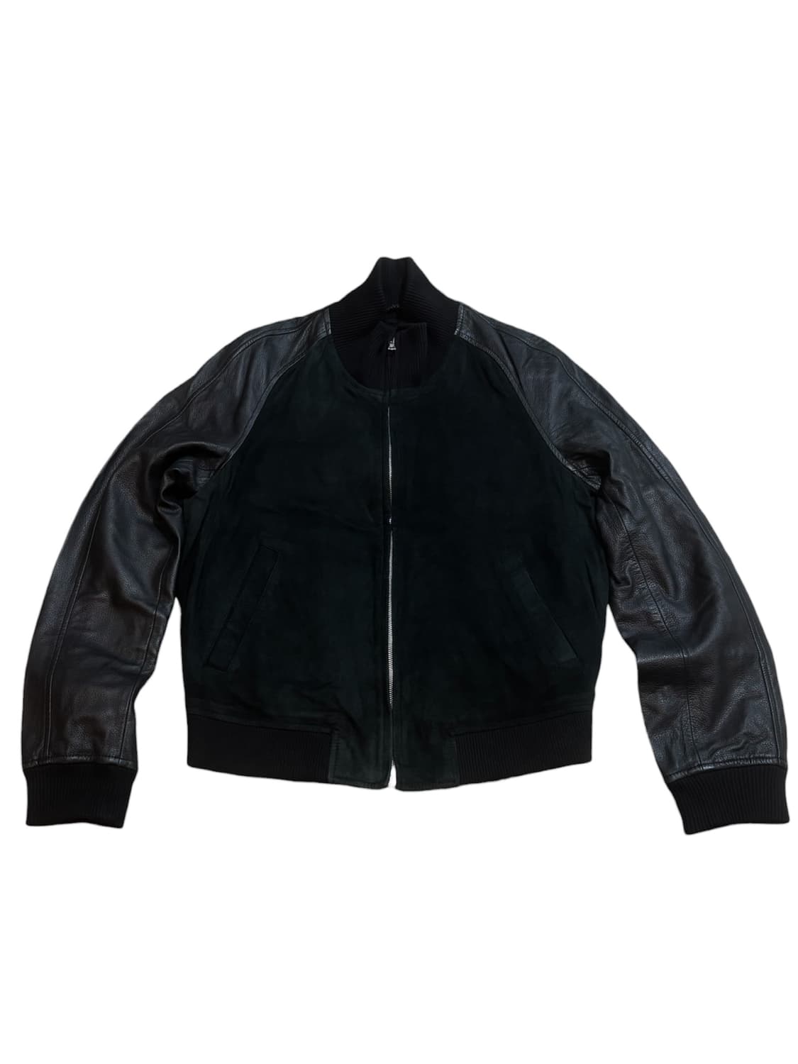 Journal Standard 레더 믹스 블루종 상품이미지1