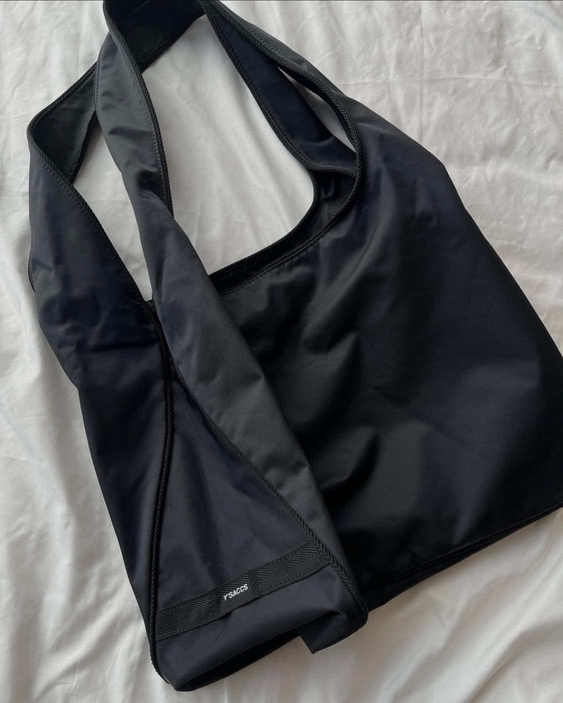 요지 야마모토 테이핑 토트백 상품이미지4