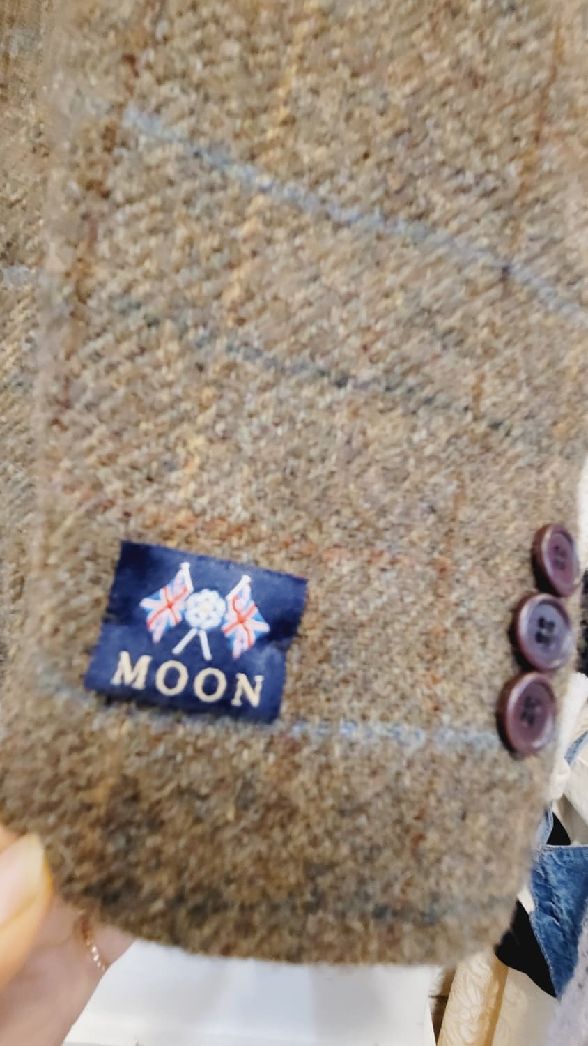 베지터블 울100%  체크자켓 상품이미지6