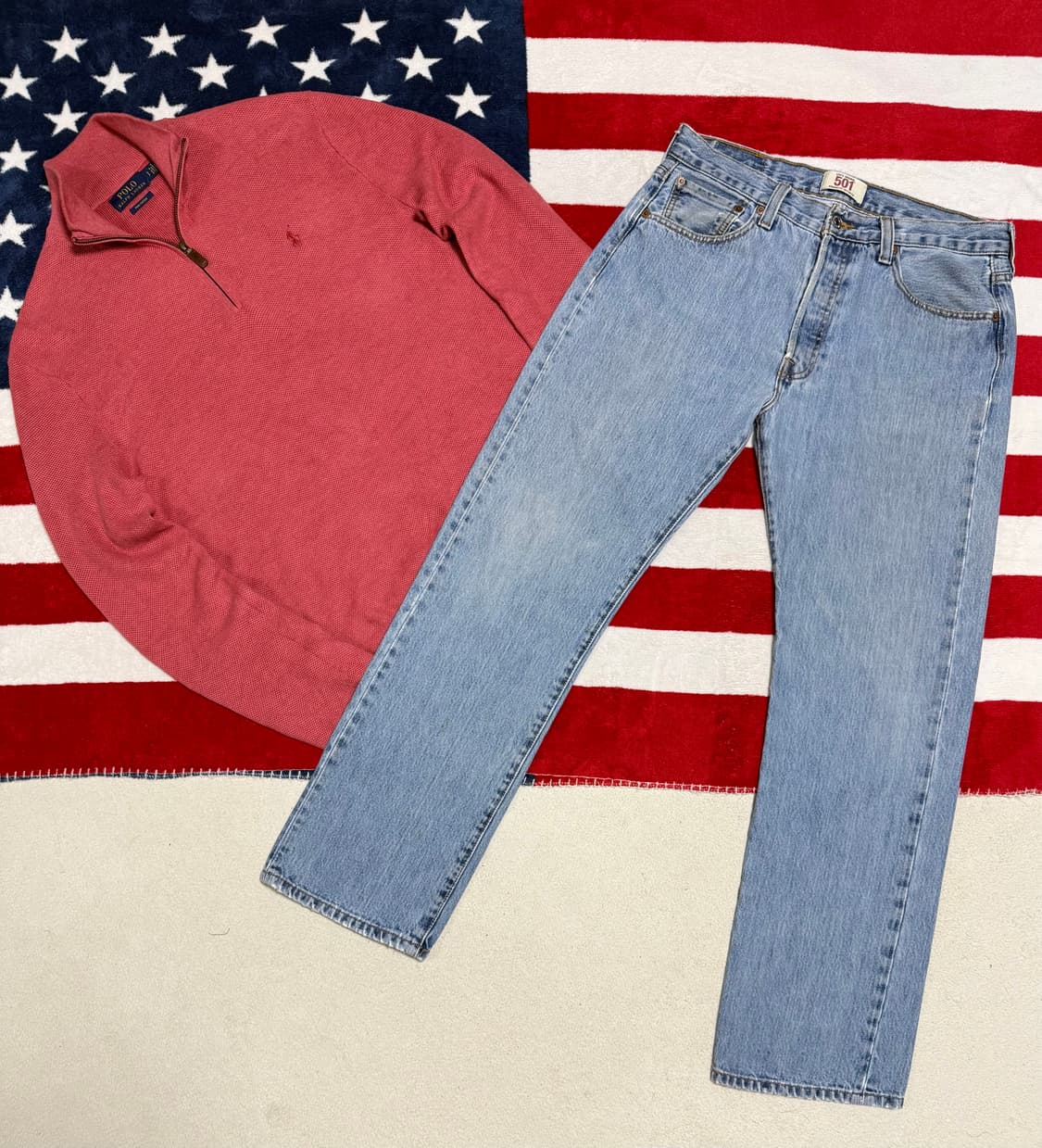 폴로랄프로렌 피마코튼하프집업 니트Polo Ralph Lauren knit 상품이미지10