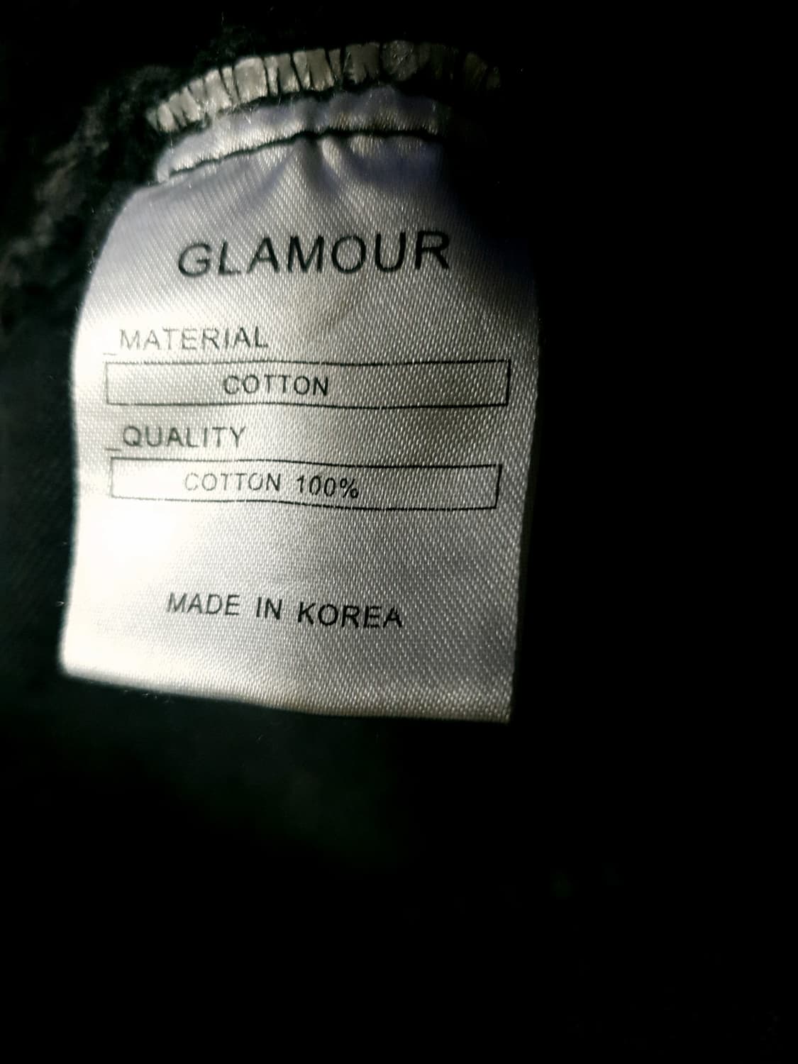 (빈티지) GLAMOUR 더블포켓 데미지 컷라인 데님 조끼 흑청(F) 상품이미지3