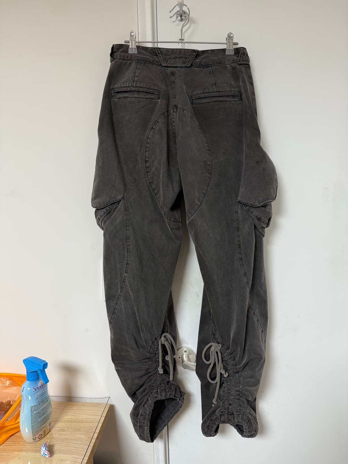 혜인서 워시드 카고팬츠 차콜 2 미듐 상품이미지3