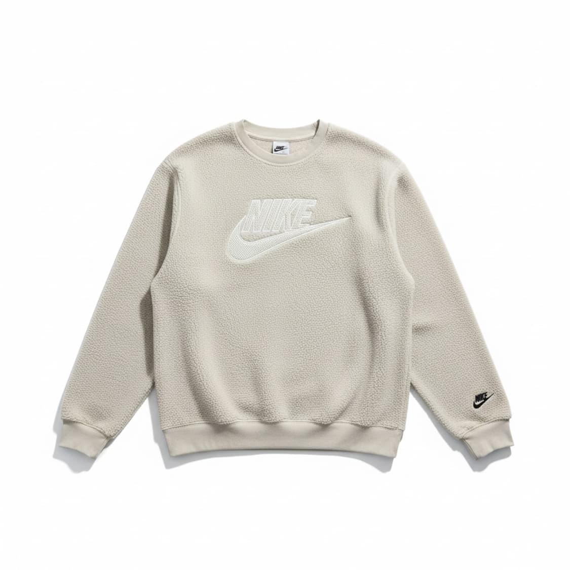 나이키 폴리스 기모 맨투맨 흰색 L 상품이미지1