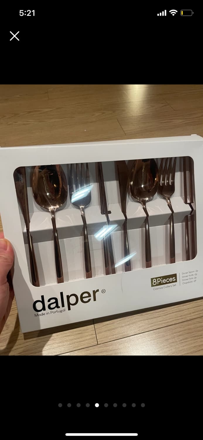 [박스새제품] Dalper 달퍼 커트러리 2인 세트 (8P) - 양식기  상품이미지5