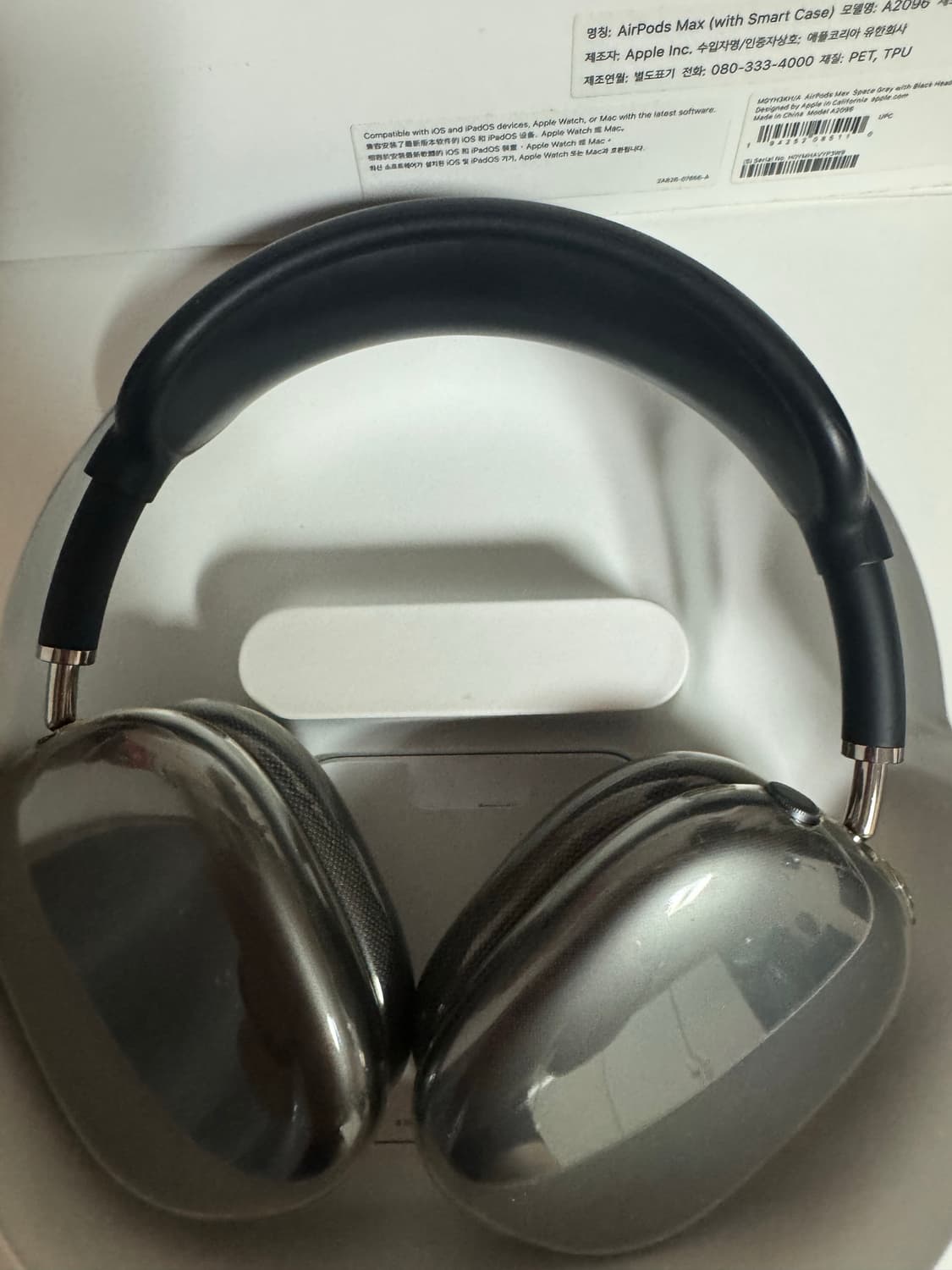 [급처] 에어팟 맥스 스페이스 그레이 8핀 상품이미지2