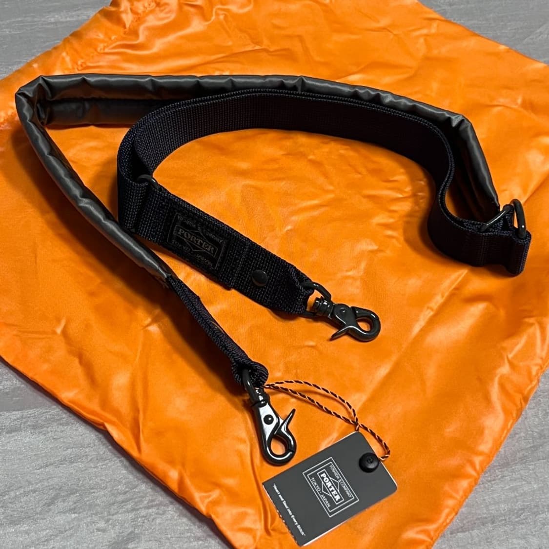 포터 PX UTILITY POUCH (실버그레이)+숄더스트랩 상품이미지4