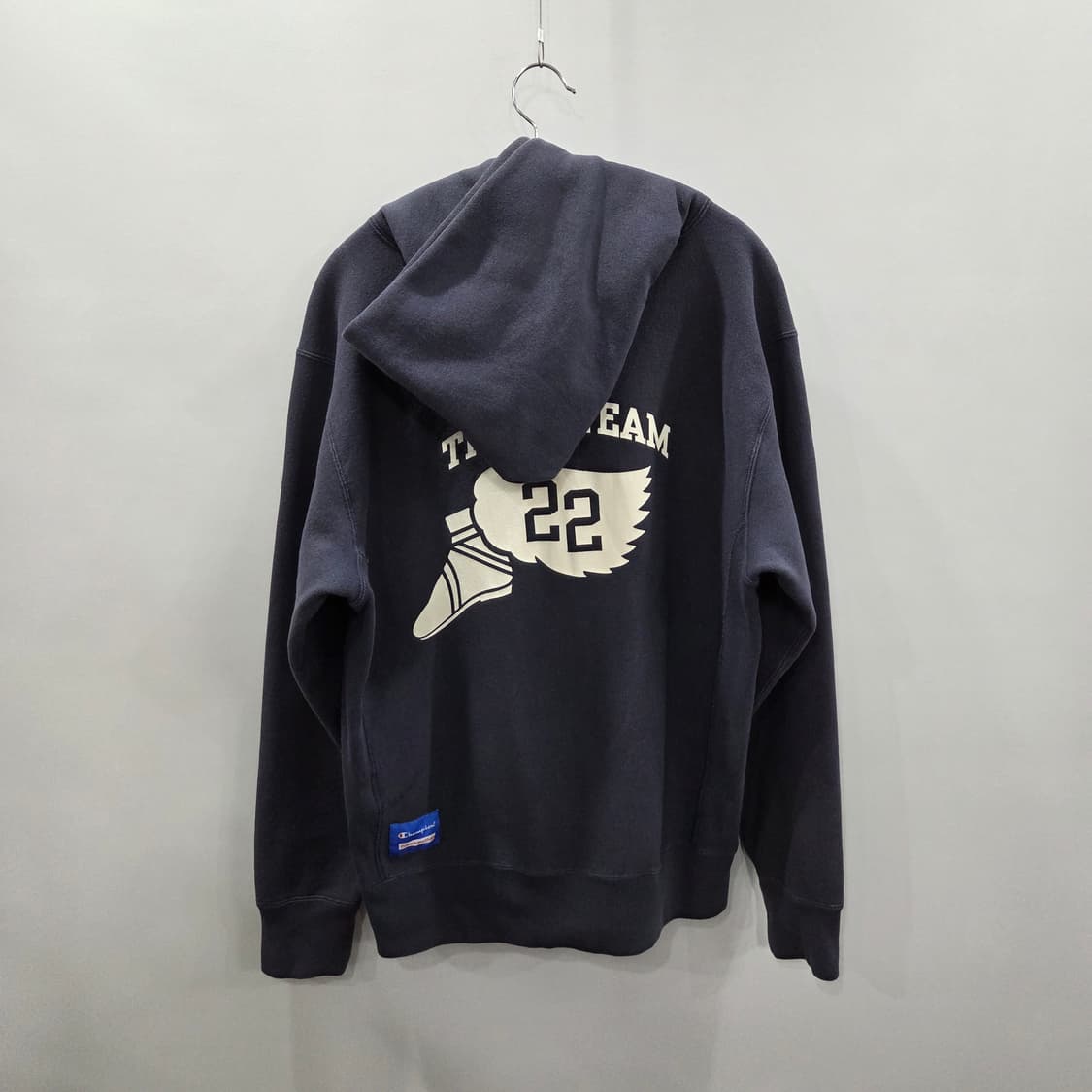 챔피온 x 디스이즈네버댓 리버스위브 기모 후드티 L 상품이미지5