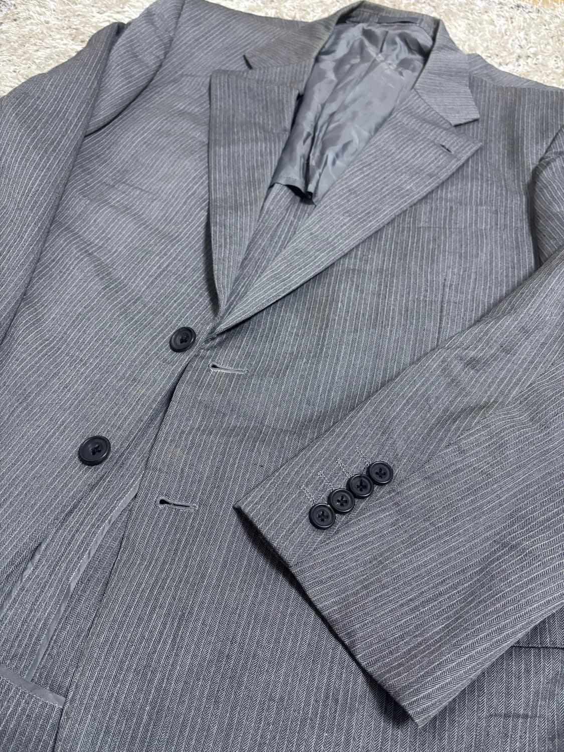 일제 버버리 블레이저 사이즈 105-110 상품이미지2