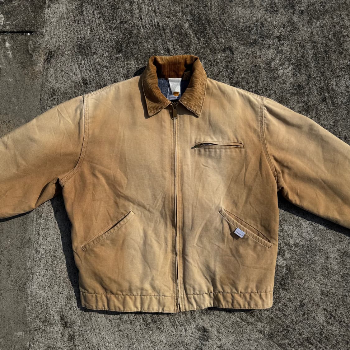 [L] 80s 100주년기념 Carhartt 칼하트 디트로이트 자켓 상품이미지4