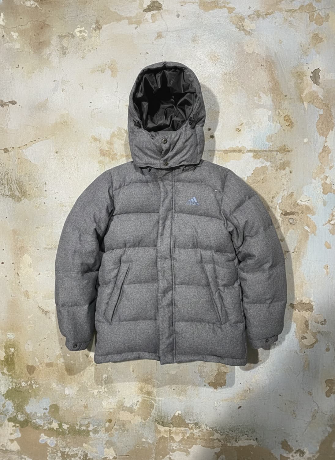 아디다스 우먼 다운 패딩 95 그레이 상품이미지1
