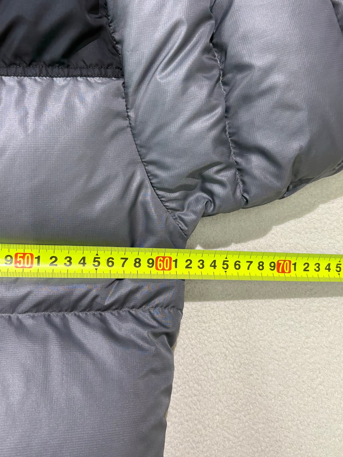 노스페이스 700 눕시 패딩 그레이 100-105 상품이미지5