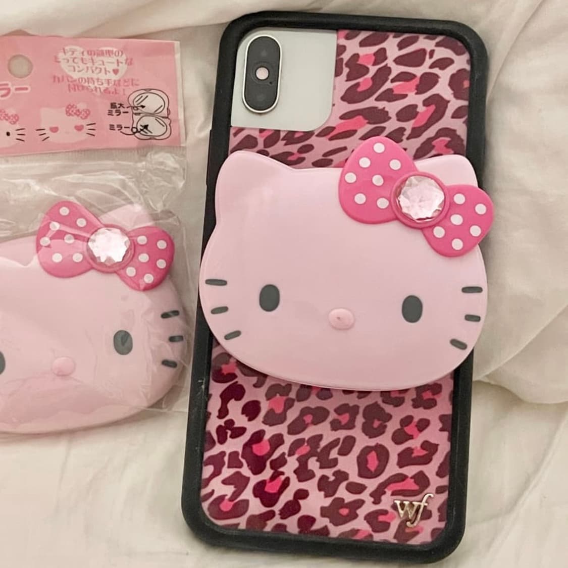 새제품 와일드플라워 아이폰11 프로 맥스 xs max 호피 케이스 갸루 상품이미지9