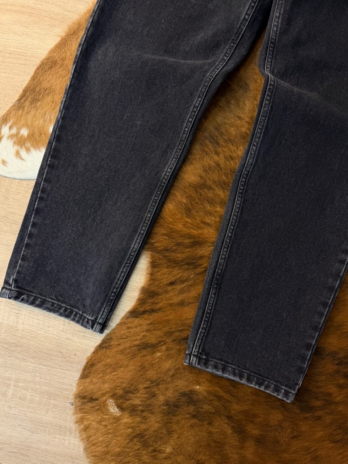 칼하트 윕 Newel 흑청 데님 팬츠  상품이미지5