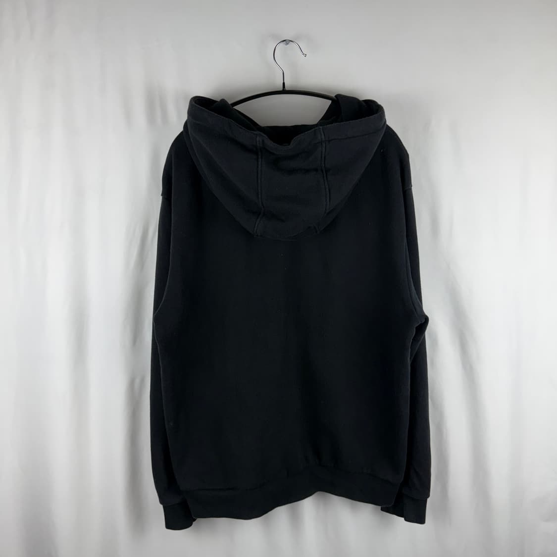 L) 게스 레터링 후드집업 블랙 상품이미지6