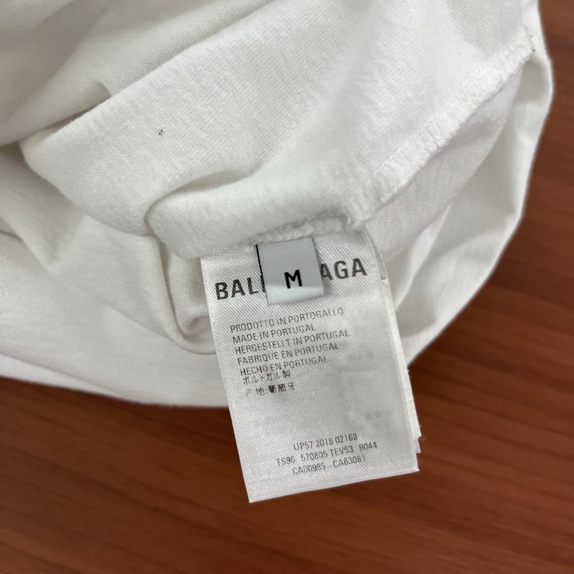 발렌시아가 월계수 로고 반팔 티셔츠 M 상품이미지4